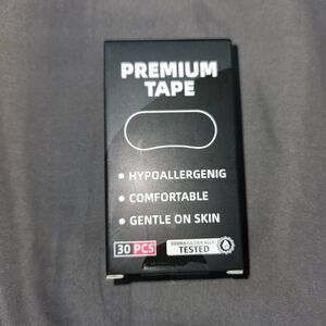 Premium Tape Hypoallergenic Skin Tape – Black (30 pcs)